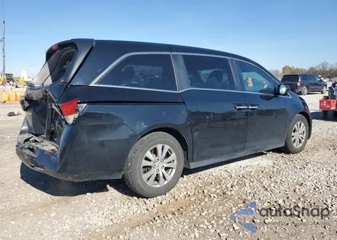 2017 Honda Odyssey Se z USA, uszkodzony, nr VIN 5FNRL5H30HB005741